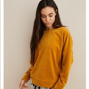 NWT Aerie Velour sweatshirt